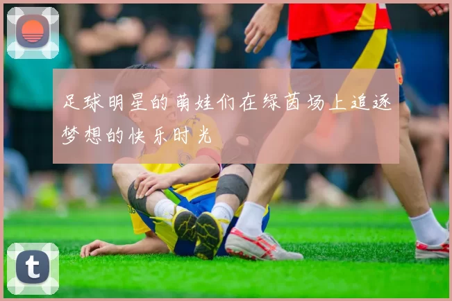 足球明星的萌娃们在绿茵场上追逐梦想的快乐时光
