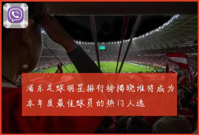 浦东足球明星排行榜揭晓谁将成为本年度最佳球员的热门人选